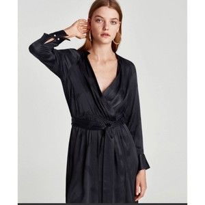 Zara Viscose MIDI Dress